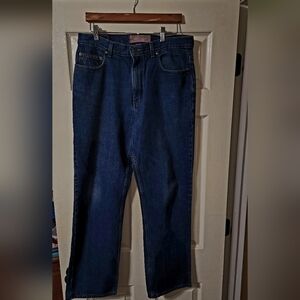 Red Camel Men's Dark Blue Straight Jeans